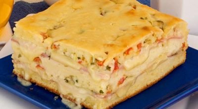 receitas com presunto e mussarela para o lanche da tarde