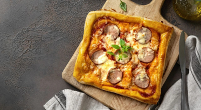 torta de linguiça na frigideira em apenas 30 minutos