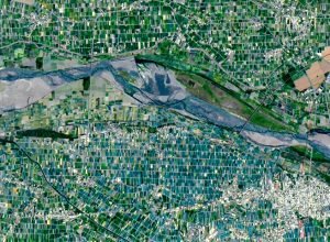 Um mosaico agrícola em Taiwan