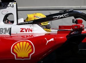 Hamilton celebra P2 no grid de Barcelona e alerta sobre pneus