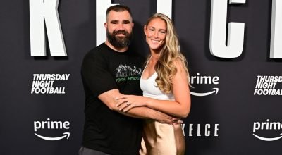 Kylie Kelce revela se ela ou Jason Kelce disseram 'Eu te amo' primeiro