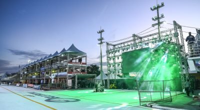 Sambão do Povo com nova iluminação para o desfile das escolas neste final de semana