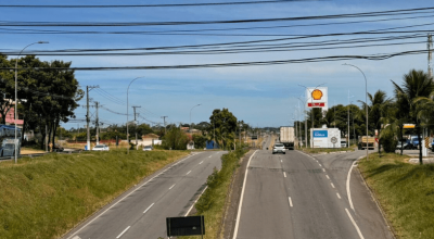 Trecho urbano da BR 101 vira avenida na Serra