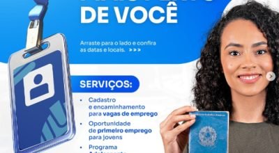 Sine de Vitória presta serviços nesta quarta em São Pedro