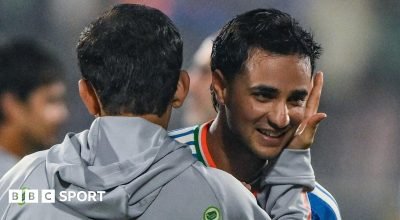 Índia x Nova Zelândia: Abhishek Sharma acerta 14 bolas 50 para selar a vitória dos anfitriões na série T20