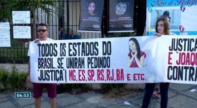 Familiares de irmãos mortos em Linhares fazem protesto contra violência no ES