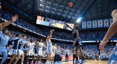 'Eu disse verde': o arremesso da vitória de Seth Trimble eleva o 14º lugar do basquete masculino da UNC sobre o 4º Duke