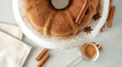Receita de Bolo de Milho com Canela