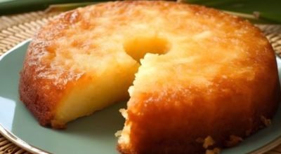 Receita de Bolo de Mandioca Gelado Caseiro