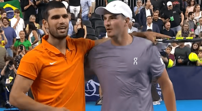 como foi duelo entre Fonseca e Alcaraz em Miami