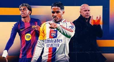 Vencedores e perdedores do futebol do fim de semana: Endrick ilumina a Ligue 1, Lamine Yamal não é deste mundo e Arne Slot está cada vez mais perto da demissão