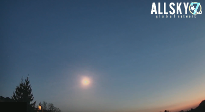 ESA analisando bola de fogo sobre a Europa em 8 de março de 2026