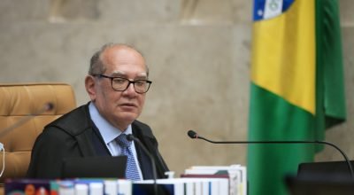 Gilmar se emociona e diz que Brasil tem “dívida” com Alexandre de Moraes