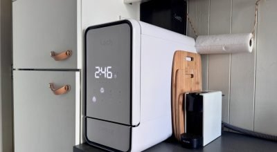 A máquina de lavar louça Capsule da Loch é pequena, rápida e eficiente sem encanamento