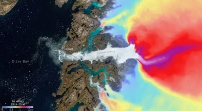 A década de dados essenciais do Sentinel-1 sobre a mudança das camadas de gelo