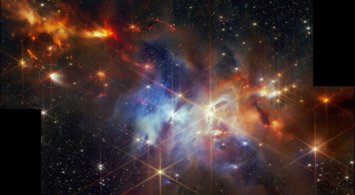 NASA Webb encontra jovem forjando estrelas semelhantes ao Sol, expelindo cristais comuns