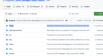 Apresentando Uniffi para React Native: módulos turbo alimentados por ferrugem - Mozilla Hacks