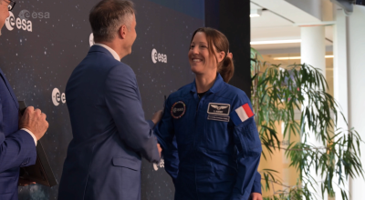 Sophie Adenot pronta para primeira missão espacial