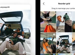 O Instagram finalmente está permitindo que todos reorganizem sua grade de perfil