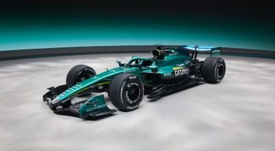 Aston revela pintura do carro de 2026, projetado por Newey