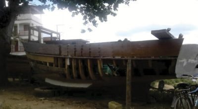 G1 - Novos barcos reformados com o apoio da Fibria em Aracruz