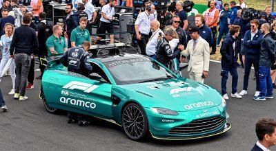 Safety Car da Aston do GP de Abu Dhabi de 2021 está à venda