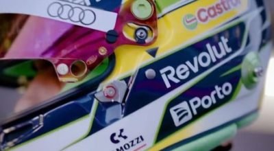 Bortoleto revela novo capacete para 2026; veja vídeo