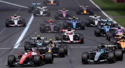 Russell aponta o que causou início caótico contra as Ferraris