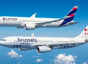 Latam fecha acordo com a Brussels Airlines e terá voos para 17 destinos na Europa via Bruxelas