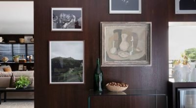 Como incorporar madeira escura no decór?