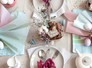 Como montar uma mesa posta de Páscoa simples e bonita