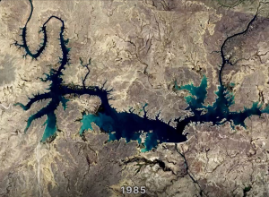 Landsat revela mudanças em reservatórios e batimetria