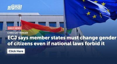 TJE diz que os estados membros devem mudar o género dos cidadãos, mesmo que as leis nacionais o proíbam