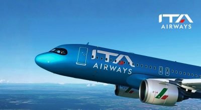 15% OFF em passagens ITA Airways; voos para Europa por R$ 3.671 ida e volta