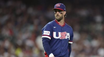 Bryce Harper provou a Phillies que não é um jogador de elite ou líder no WBC