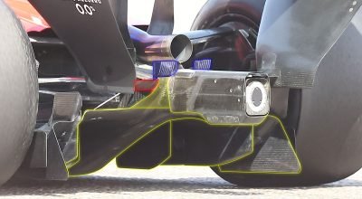 Ferrari apresenta difusor no Bahrein que altera asa traseira