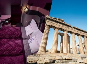 Viagem dos sonhos! Voos 2x1 para Doha + Atenas na melhor executiva do mundo por apenas R$ 8.926