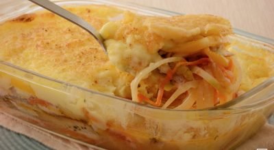 Escondidinho de peixe em camadas: fácil e diferente