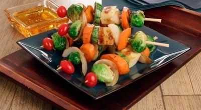 espetinho de queijo coalho fácil