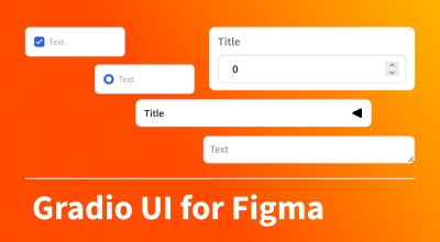 Protótipo ainda mais rápido com a biblioteca de componentes Gradio UI para Figma - Mozilla Hacks