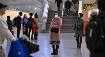 Enfeite os corredores com máscaras e desinfetantes: o surto de gripe em Nova York pode prejudicar os planos de férias