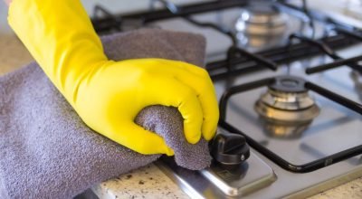 como limpar gordura do fogão em poucos minutos