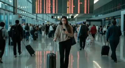 Passageiros retidos no Reino Unido e na França porque a British Airways e a Air France atrasaram 183 e cancelaram 8 voos, criando o caos em Paris, Edimburgo, Londres, Nice e outras cidades importantes