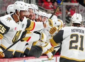Vegas Golden Knights elimina o estande de concessão com grandes armas para a final da Stanley Cup
