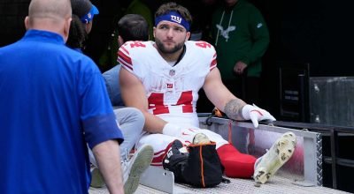 Niners adiciona o ex-escolhedor do primeiro turno Eli Apple; Cam Skattebo (tornozelo) dos Giants deve estar pronto para o programa de offseason