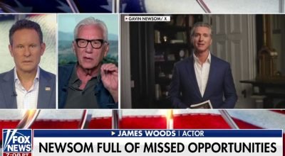Gavin Newsom tem um histórico 'atroz', 'Califórnia fracassada': James Woods