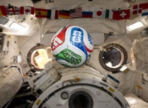 O futebol encontra a ciência espacial - NASA