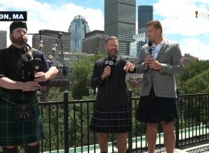 Julian Edelman e Rob Gronkowski prontos para se juntar ao Exército Tartan