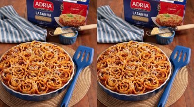 Lasanha invertida de carne de panela surpreende pela criatividade