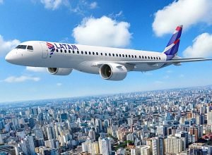 Faça sua aposta! Primeiras rotas da Latam com o jato Embraer E2 serão conhecidas no próximo mês